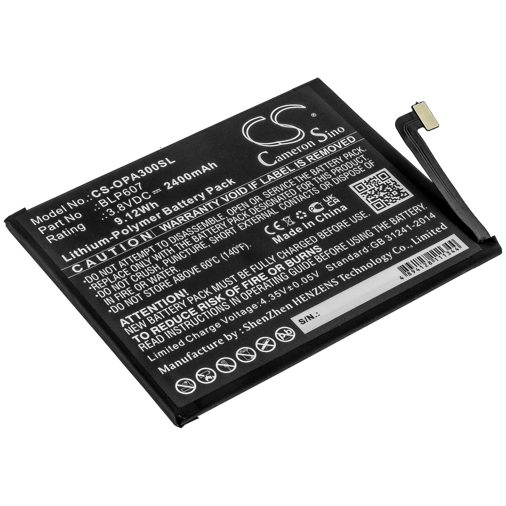 Batterier Ersätter Oneplus X