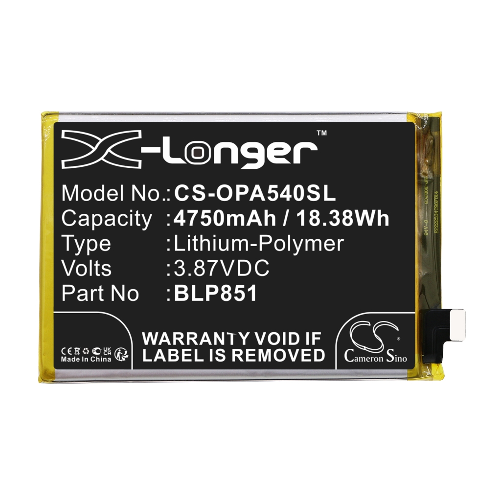 Batterier till mobiltelefoner OPPO CS-OPA540SL
