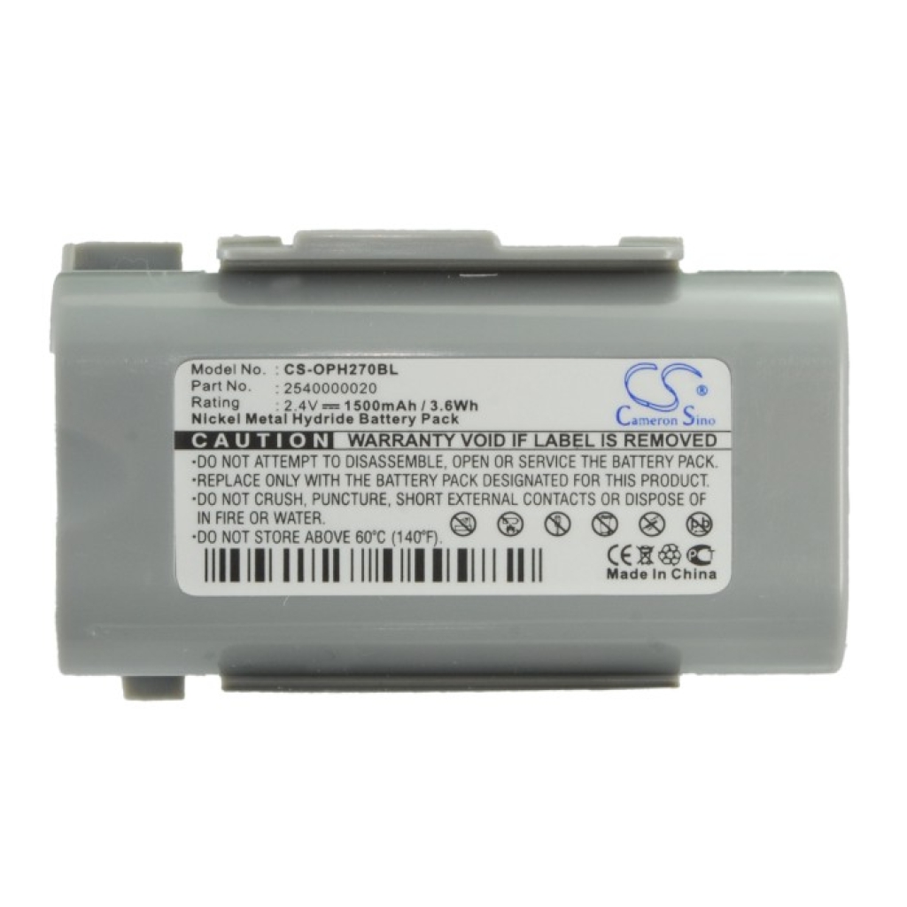 Batterier Ersätter PHL-2700 RFID