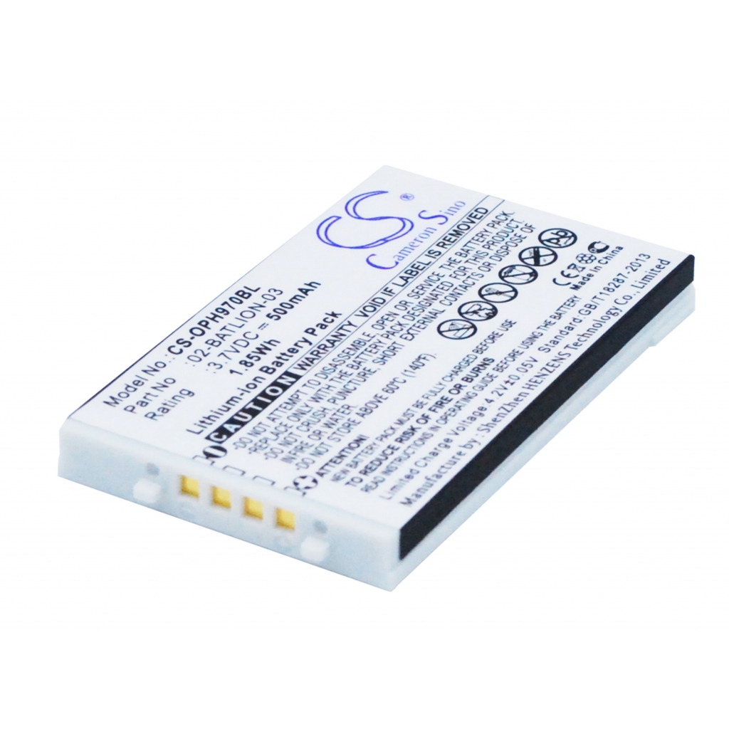 Batterier för skanner Opticon CS-OPH970BL