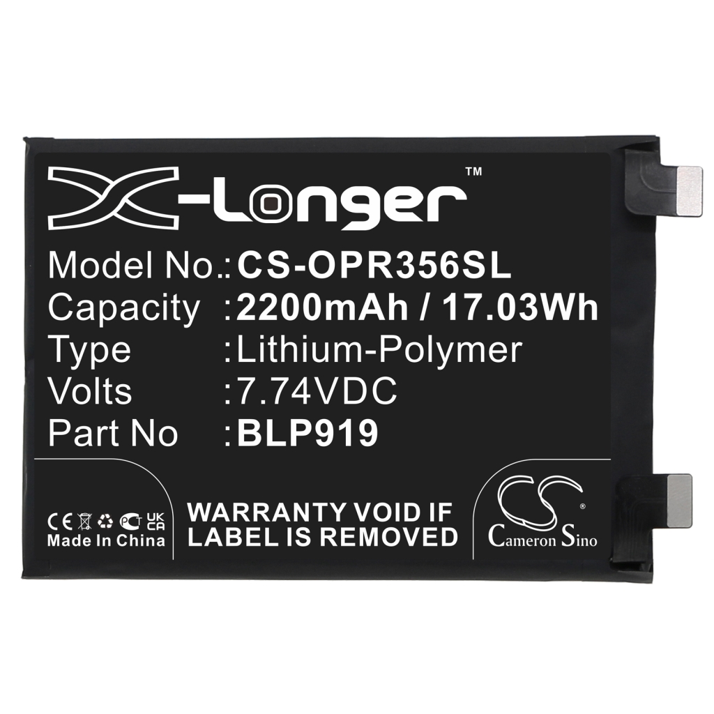 Batterier Ersätter BLP919