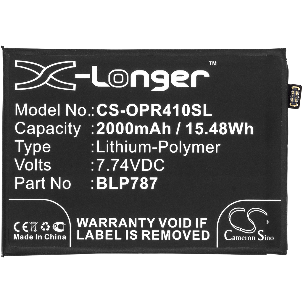 Batterier till mobiltelefoner OPPO CS-OPR410SL