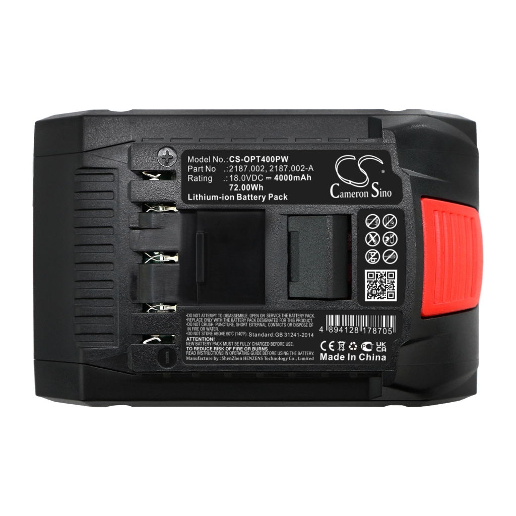 Battery Replaces 2187.002-A