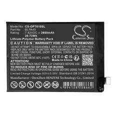 Compatible battery replacement for OPPO BLPA45