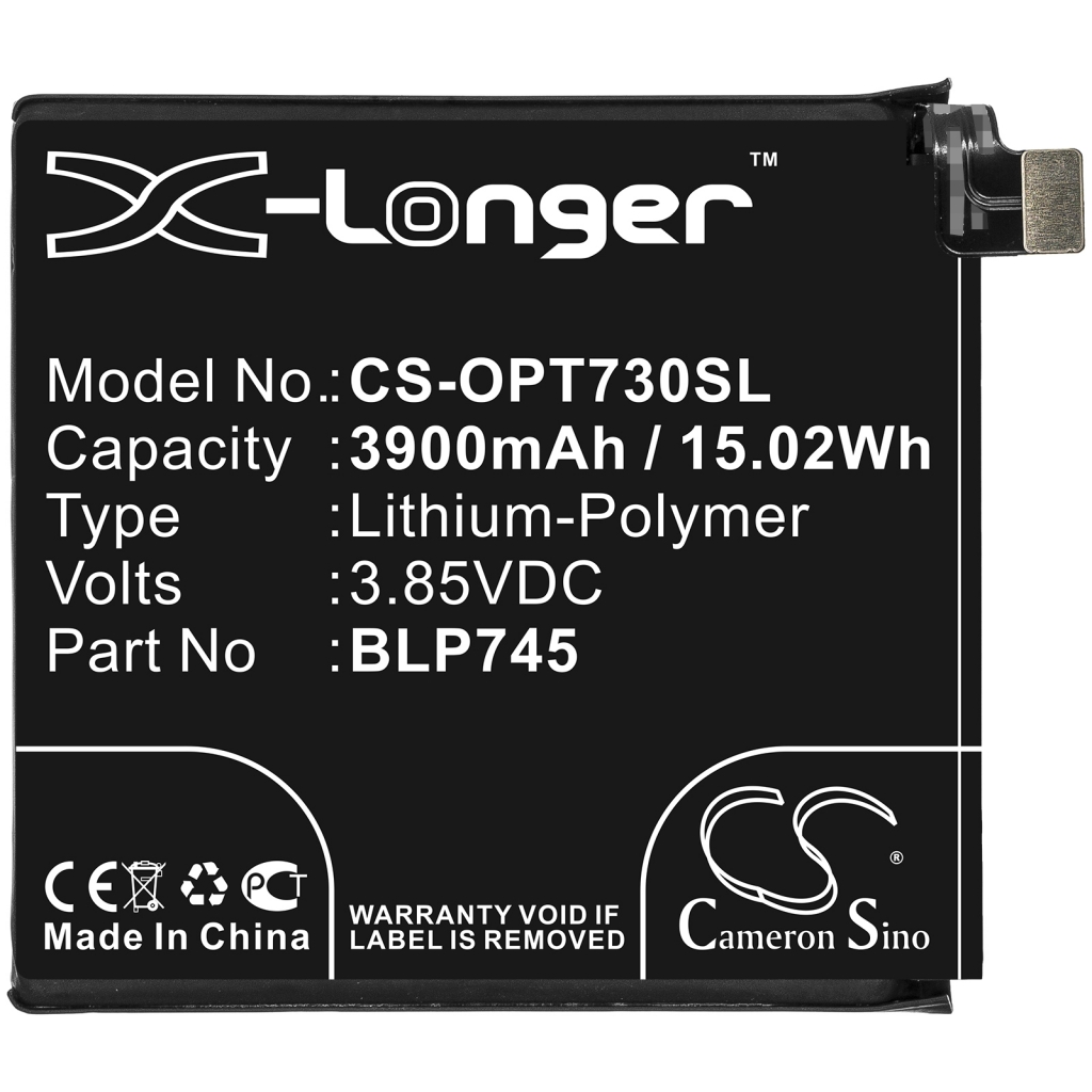 Batterier till mobiltelefoner Oneplus CS-OPT730SL