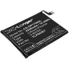 Kompatibel batteribyte för Alcatel TLP043E1,TLP043E7