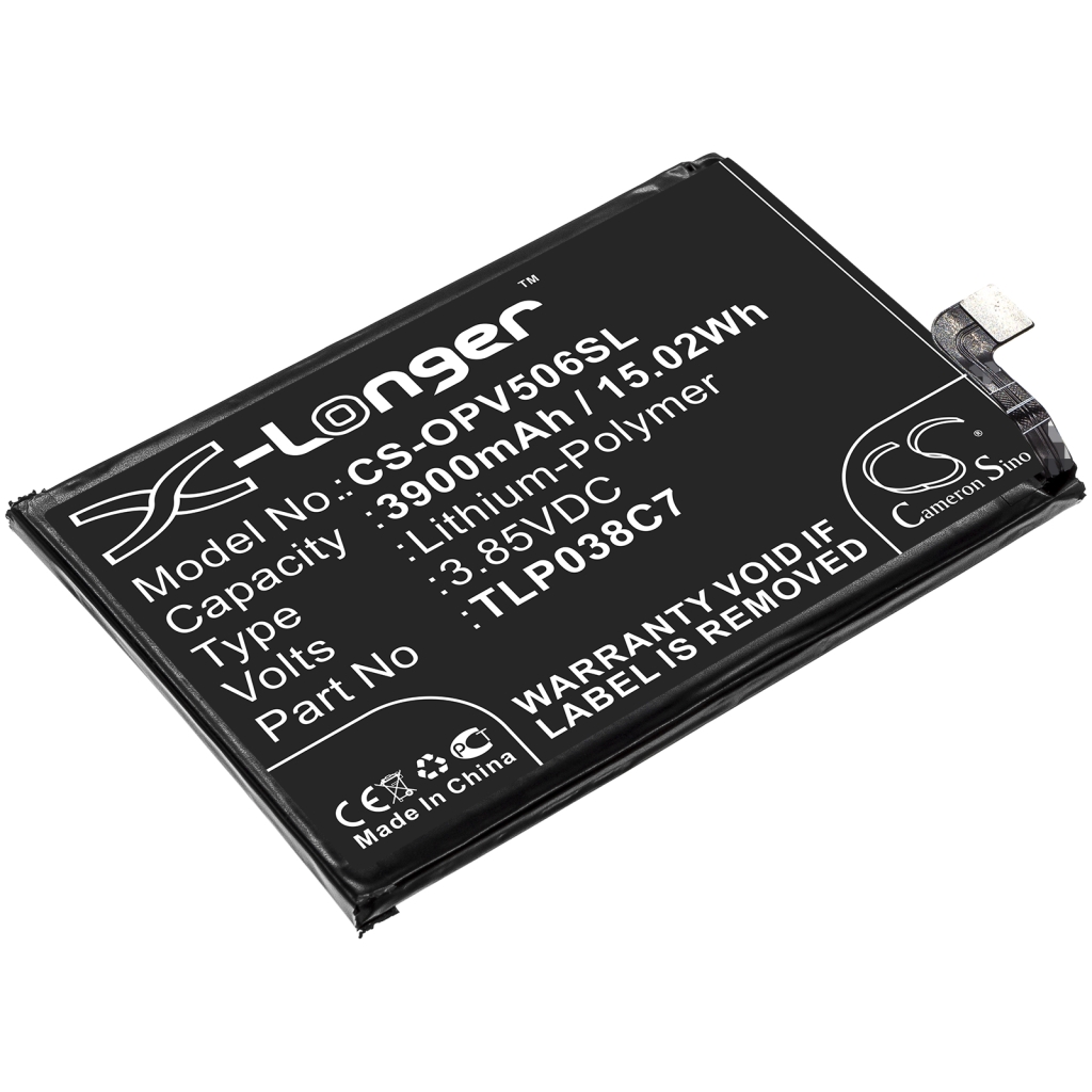 Batterier till mobiltelefoner Alcatel CS-OPV506SL