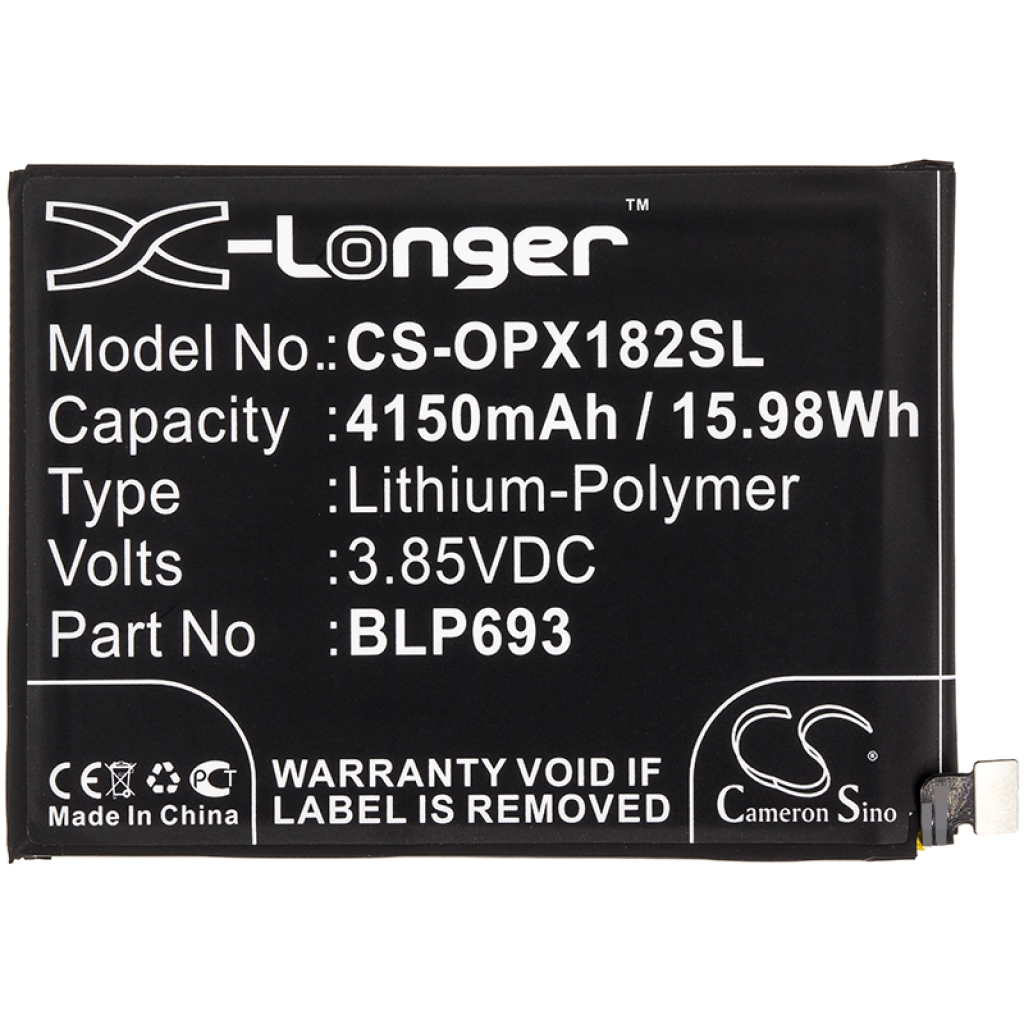 Mobile Phone Battery OPPO CS-OPX182SL