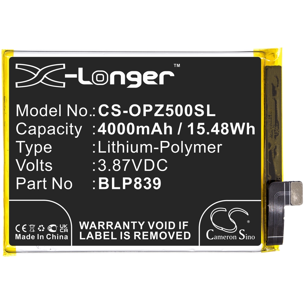 Batterier Ersätter BLP839