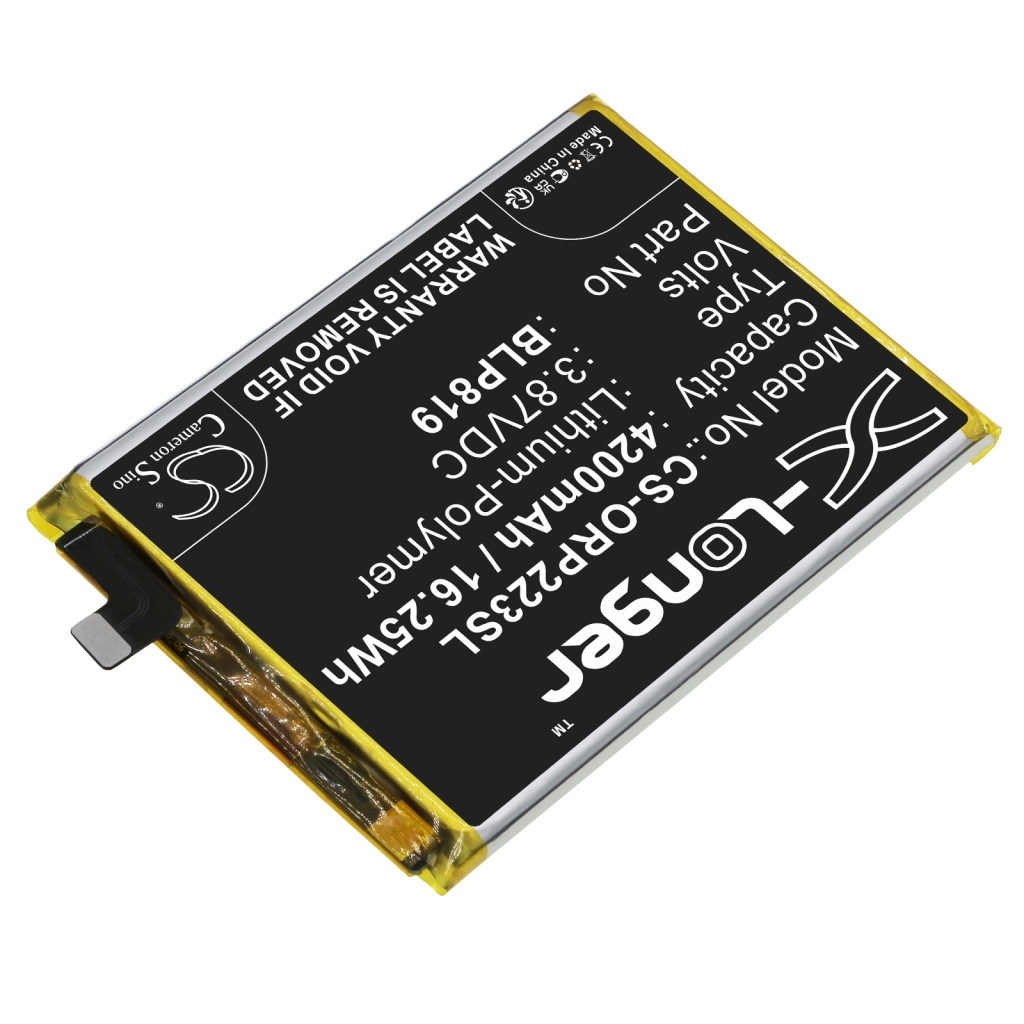 Batterier Ersätter F19 Pro  5G 2021