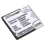CS-OT503XL<br />Batterier för  ersätter batteri TLi018D2