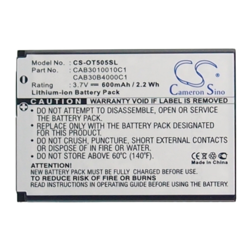 Battery Replaces CAB30B4000C1