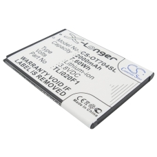 Kompatibel batteribyte för Alcatel TLI018B2,TLI019B1,TLI019B2,TLI020F1,TLI020F2...