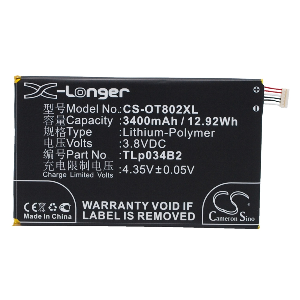 Battery Replaces TLp034B2