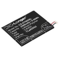 Kompatibel batteribyte för Alcatel CAC2580010C2,TLP025G2