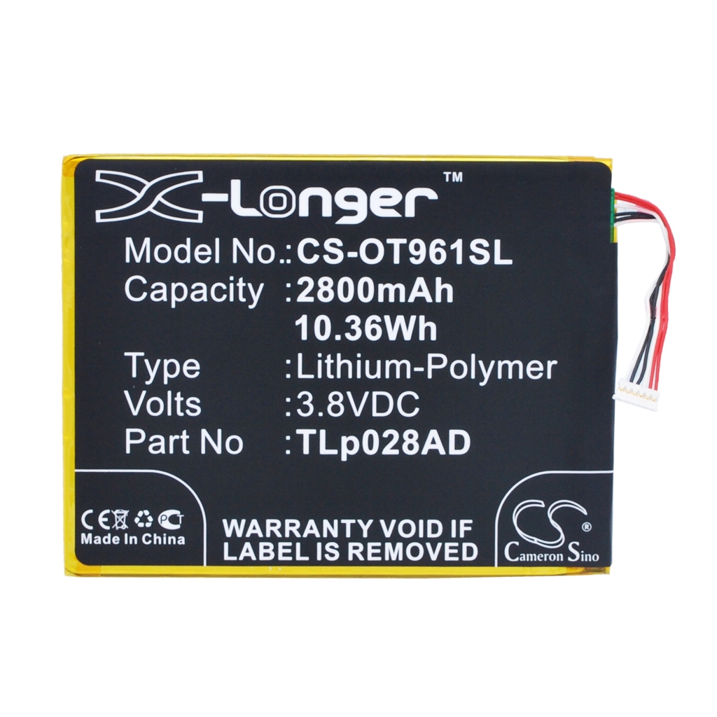 Batterier Ersätter TLP028AC