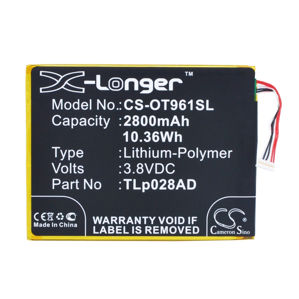 Battery Replaces TLp028AD