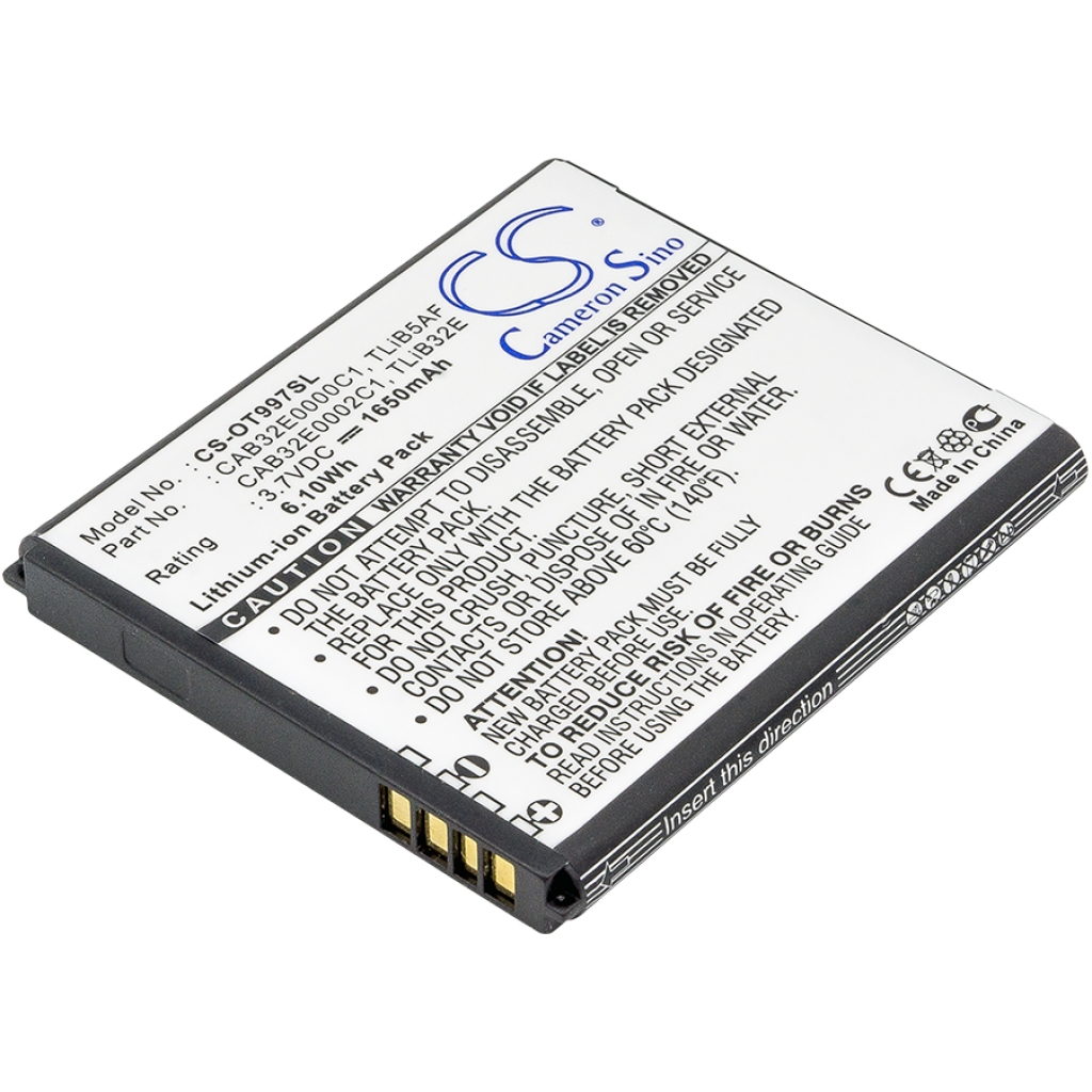 Alcatel BASE TCL Hotspot Battery CS-OT997SL