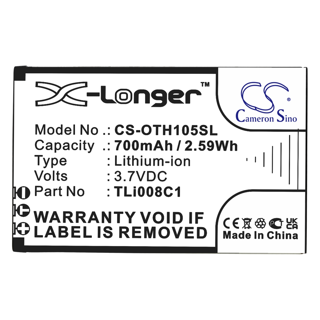 Battery Replaces TLi008C1