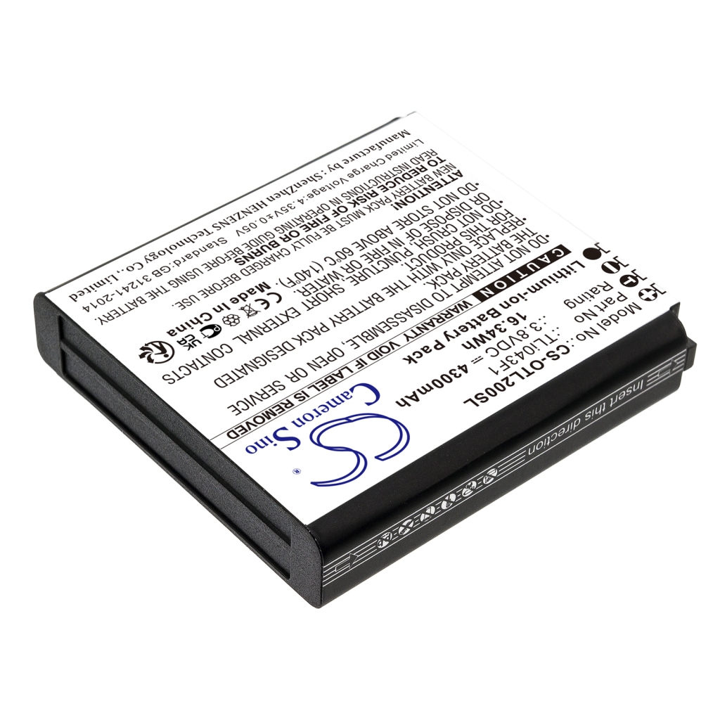 Battery Replaces TLi043F1