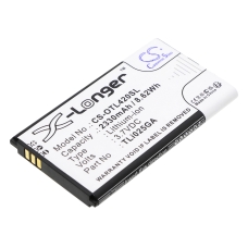 Compatible battery replacement for Alcatel TLI025GA