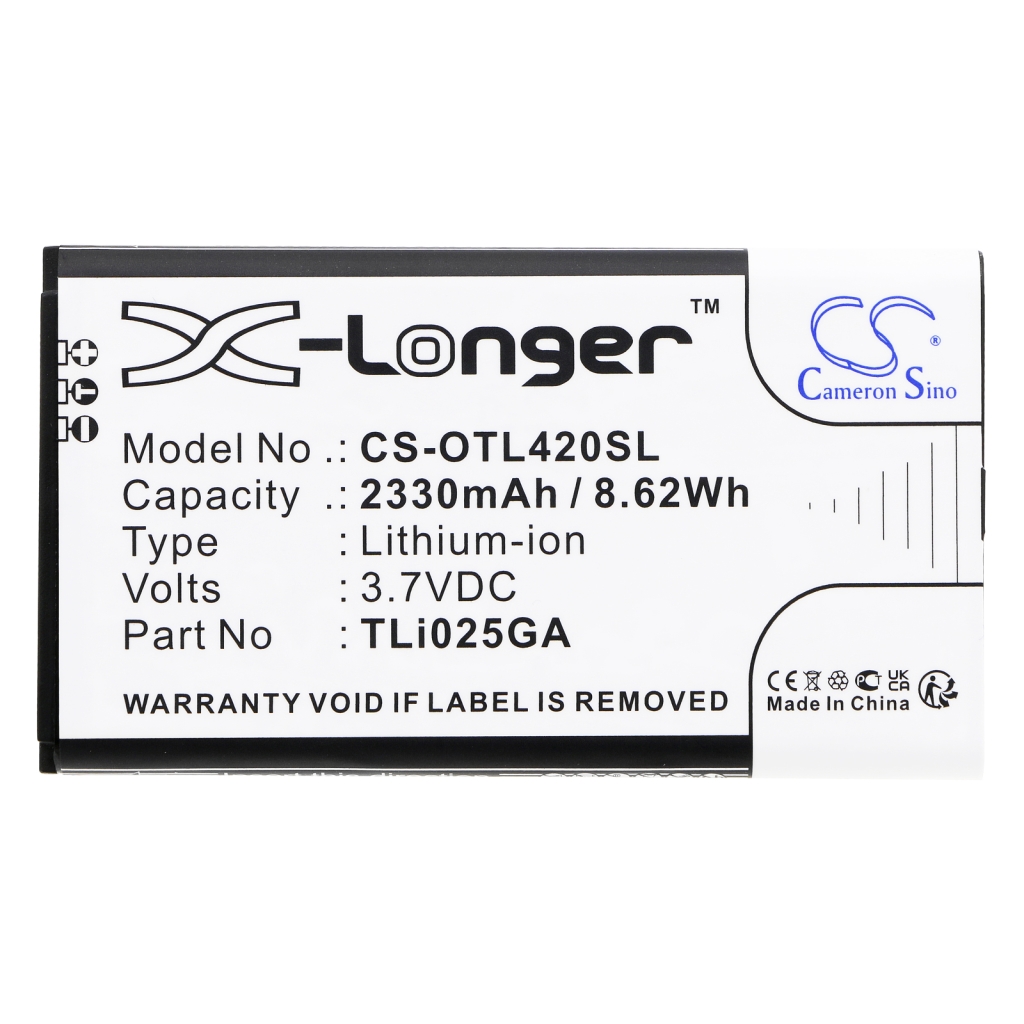 Battery Replaces TLi025GA