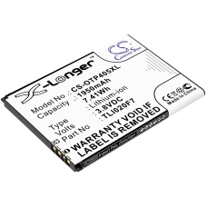 Kompatibel batteribyte för Alcatel TLI020F7