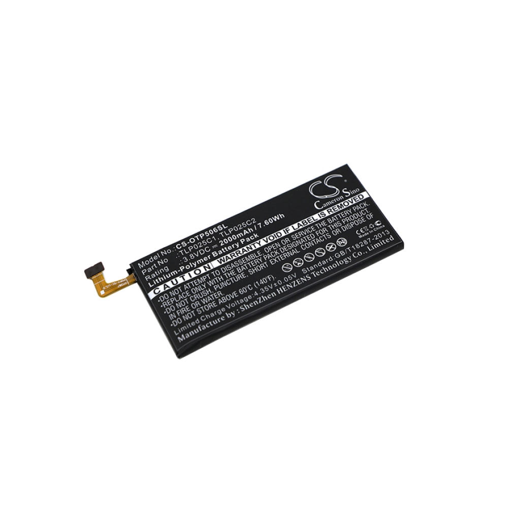 Batterier till mobiltelefoner Alcatel CS-OTP506SL