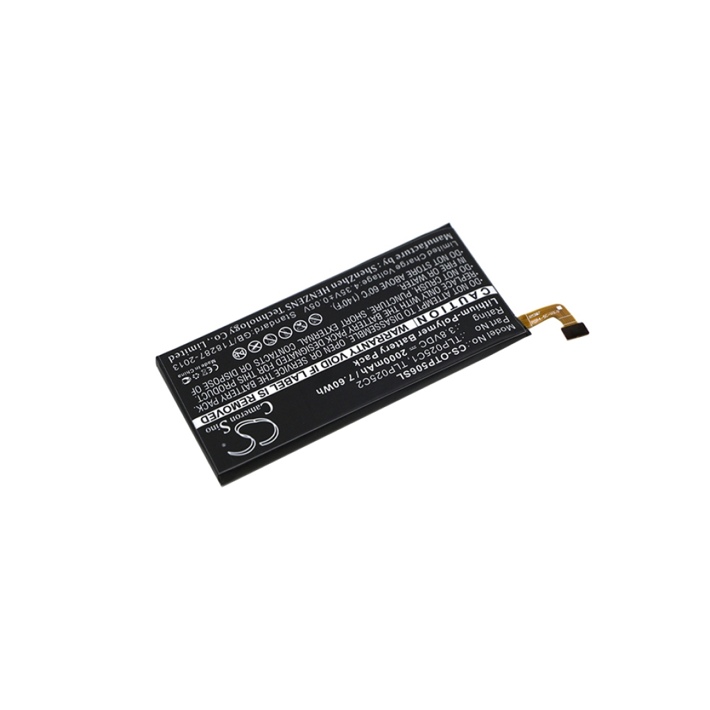 Batterier till mobiltelefoner Alcatel CS-OTP506SL