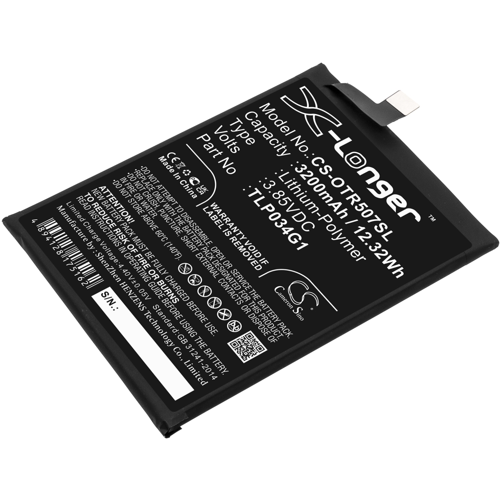 Battery Replaces TLP034G1