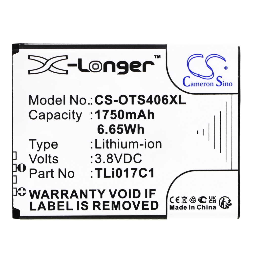 Battery Replaces TLi017C1