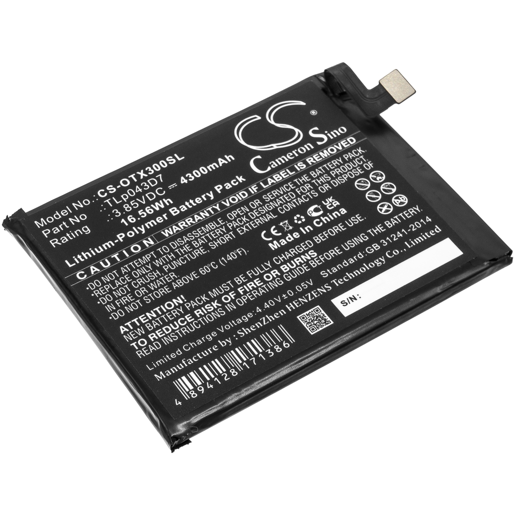 Battery Replaces TLp048A7