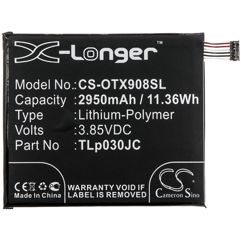 Batterier Ersätter OT-5099I