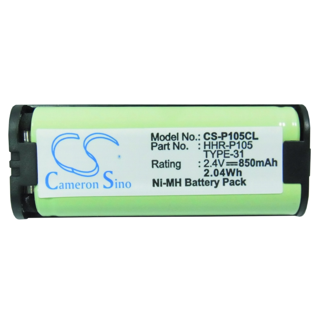Batterier Ersätter HHR-P105A/1B
