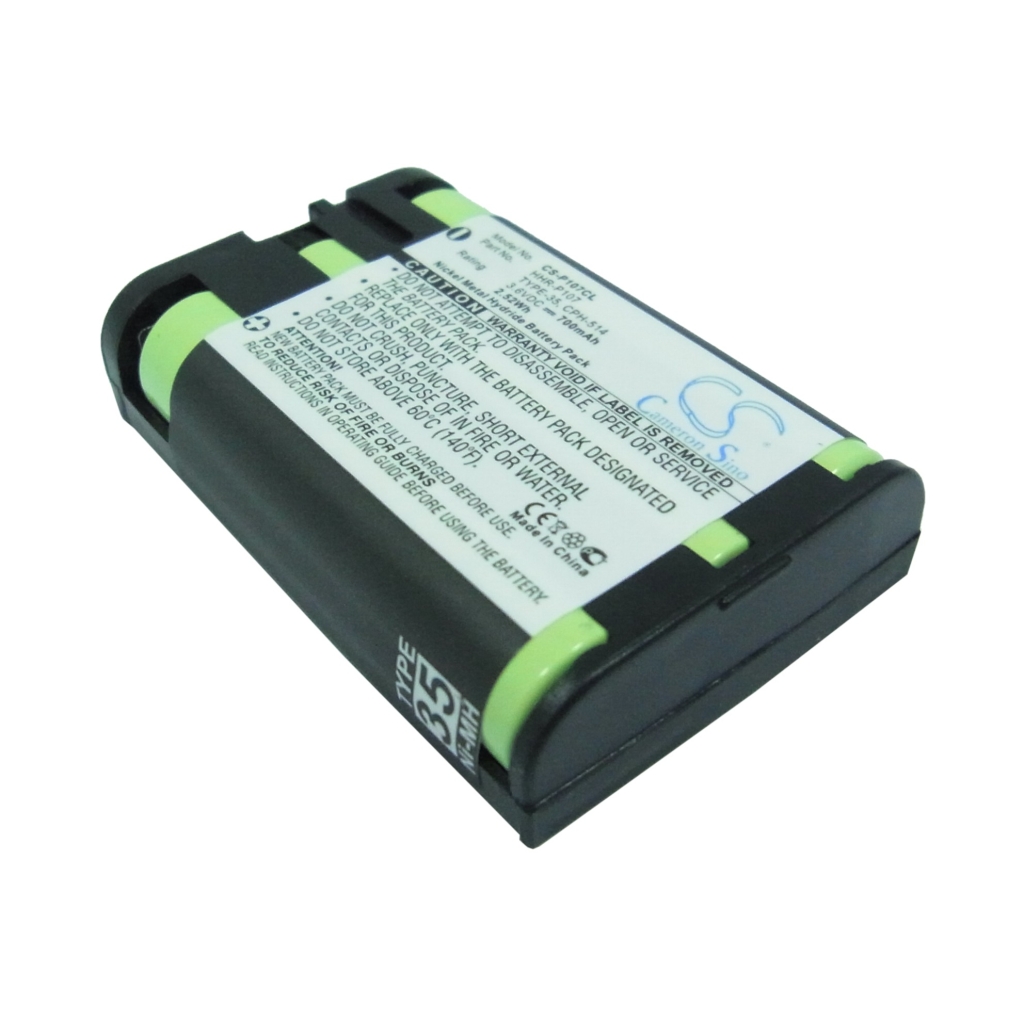 Batterier Ersätter KX-TG6073PK