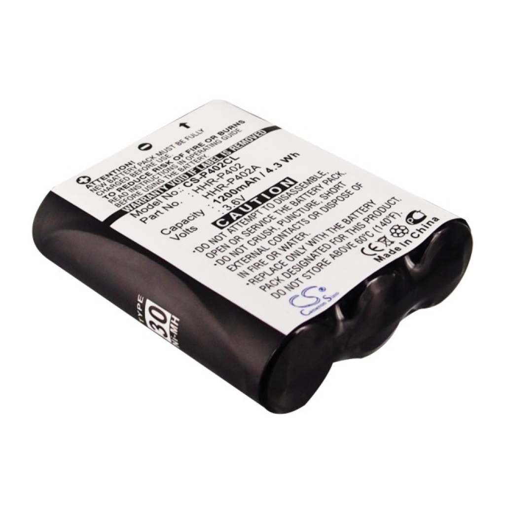 Batterier till trådlösa telefoner Panasonic CS-P402CL