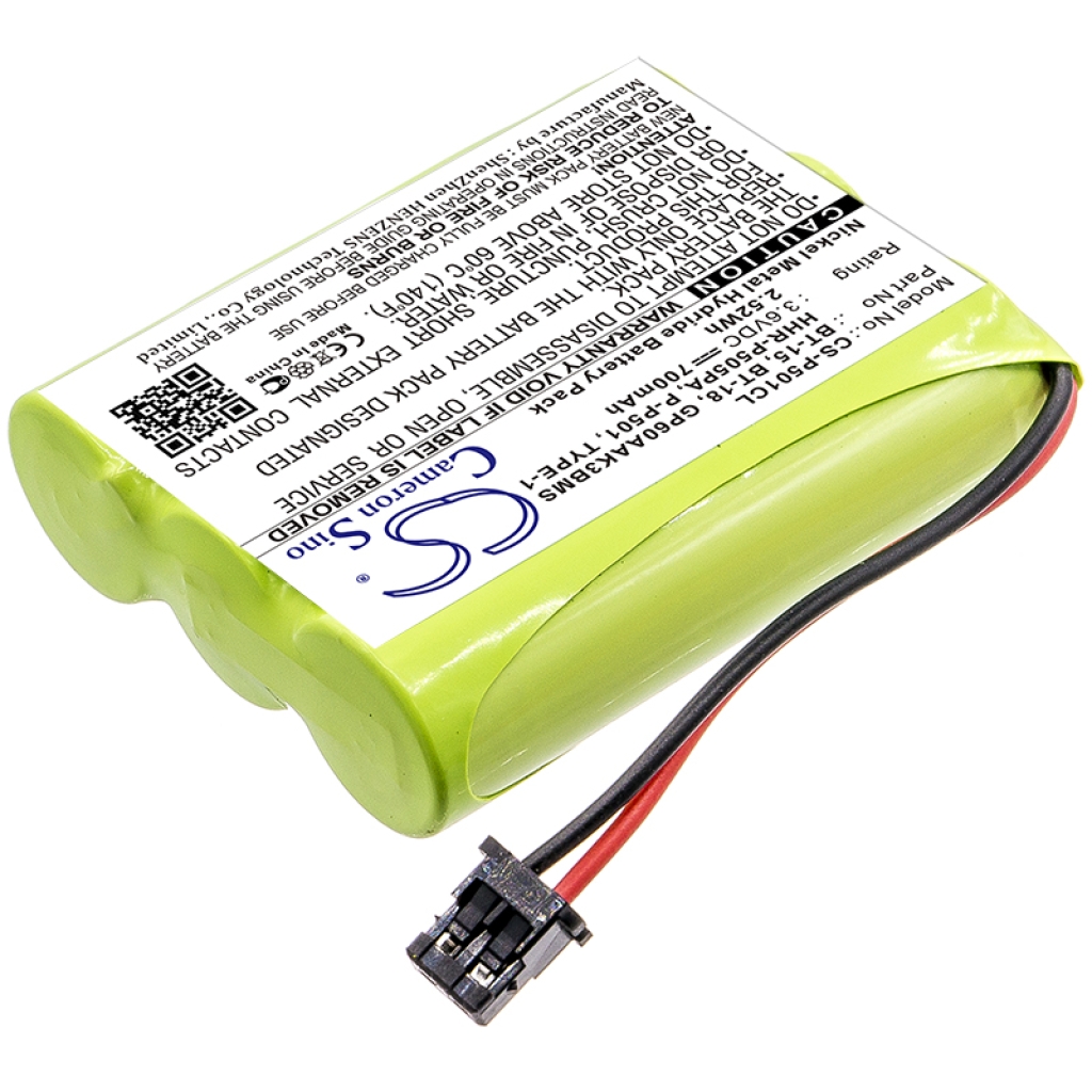 Batterier Ersätter HHR-P505PA