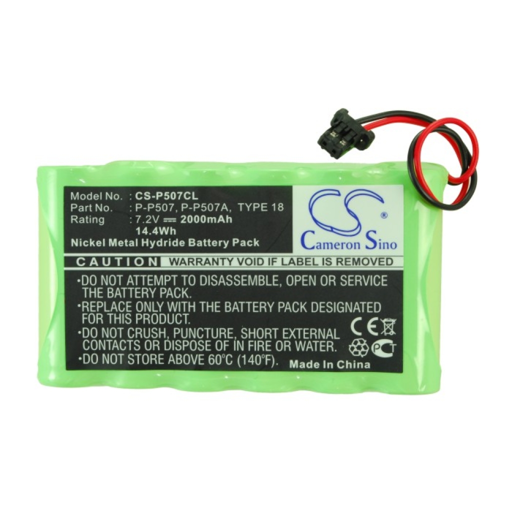Batterier Ersätter P-P507A/BA1