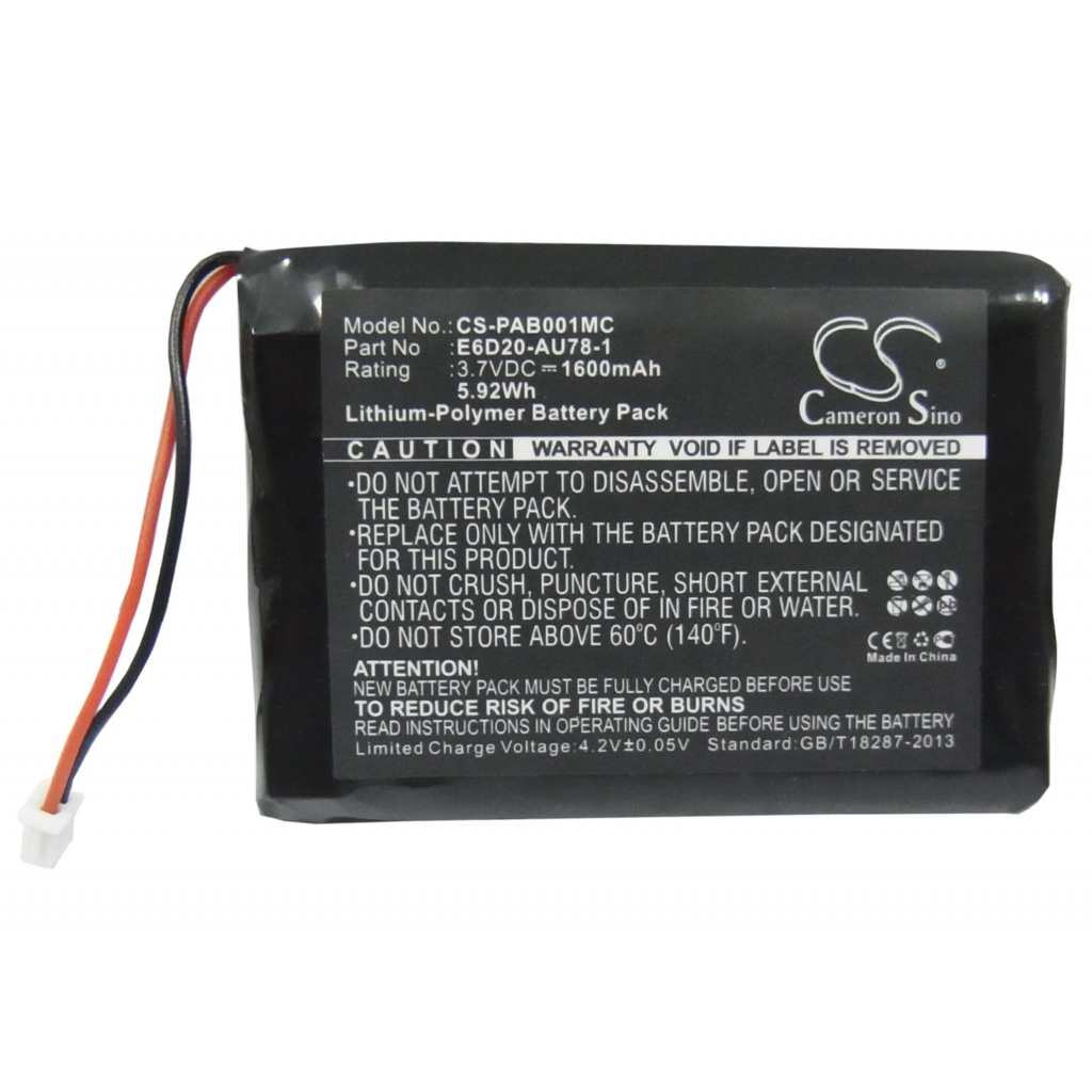 Batterier Ersätter E6D20-AU78-1