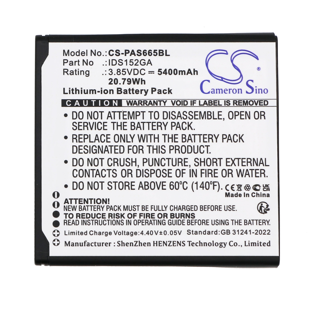 Payment Terminal Battery Pax CS-PAS665BL