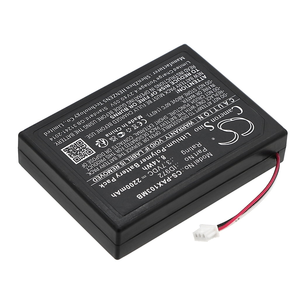 Batterier Ersätter KX-HN4102W