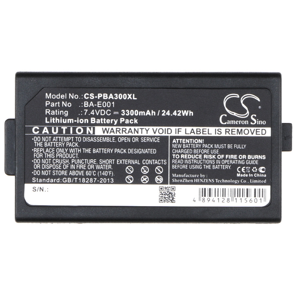 Batterier för skrivare Sonel CS-PBA300XL