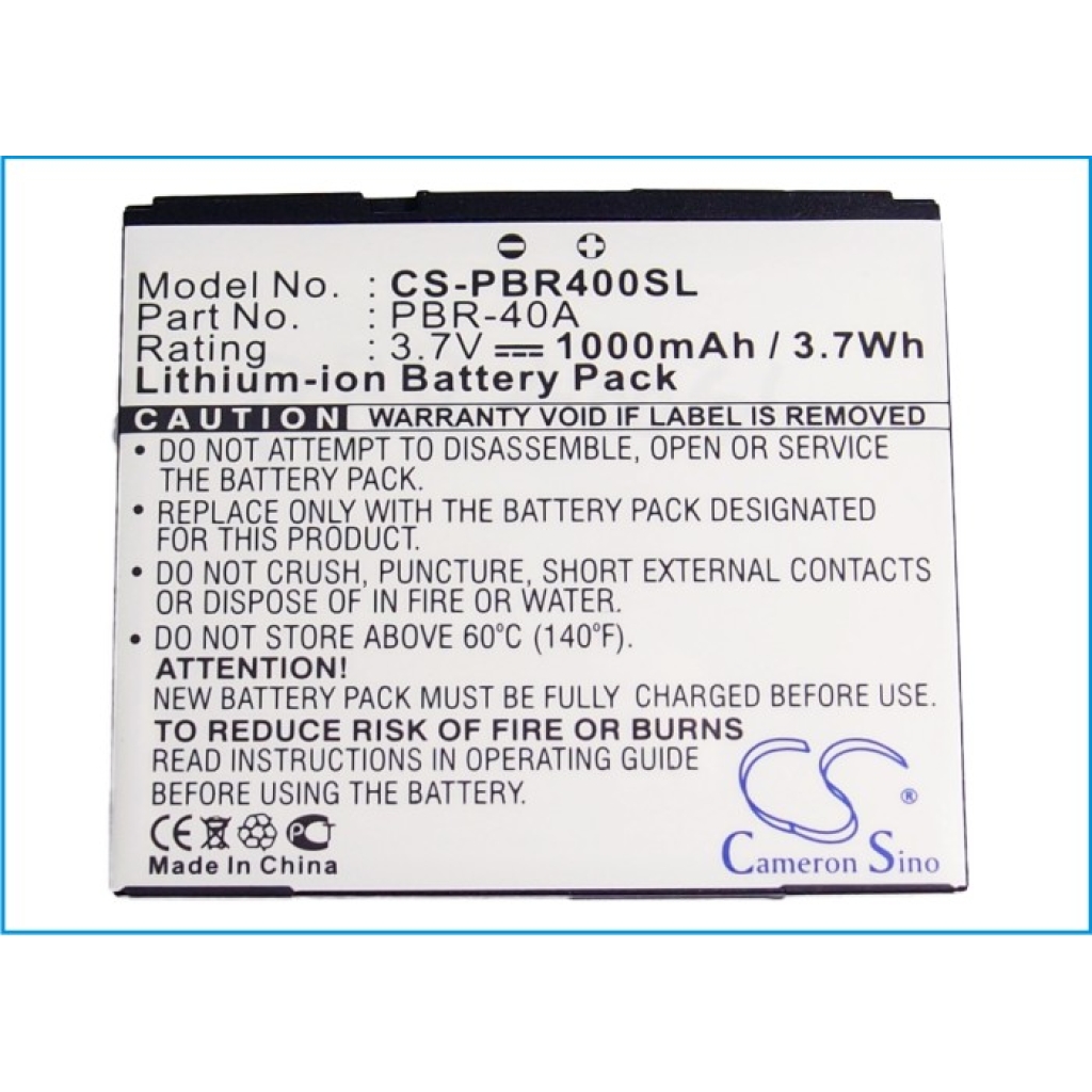 Battery Replaces PBR-40A