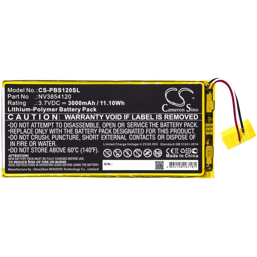 Battery Replaces NV3854120