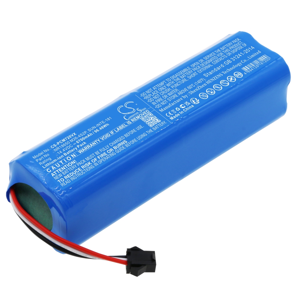 Batterier för smarta hem Proscenic CS-PCM720VX