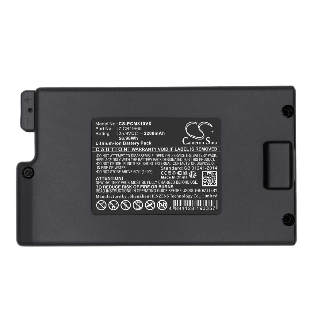 Battery Replaces 7ICR19/65