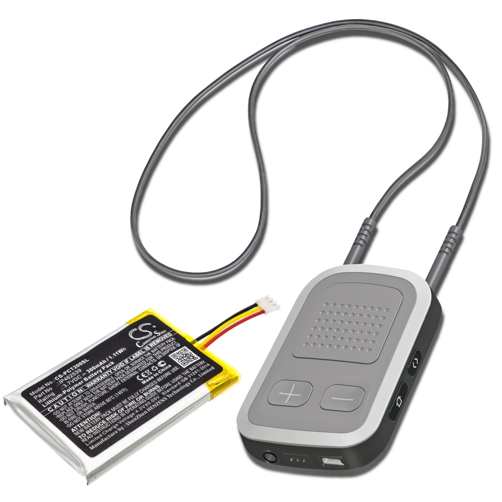 Batterier för trådlösa hörlurar och headsets Phonak CS-PCT200SL