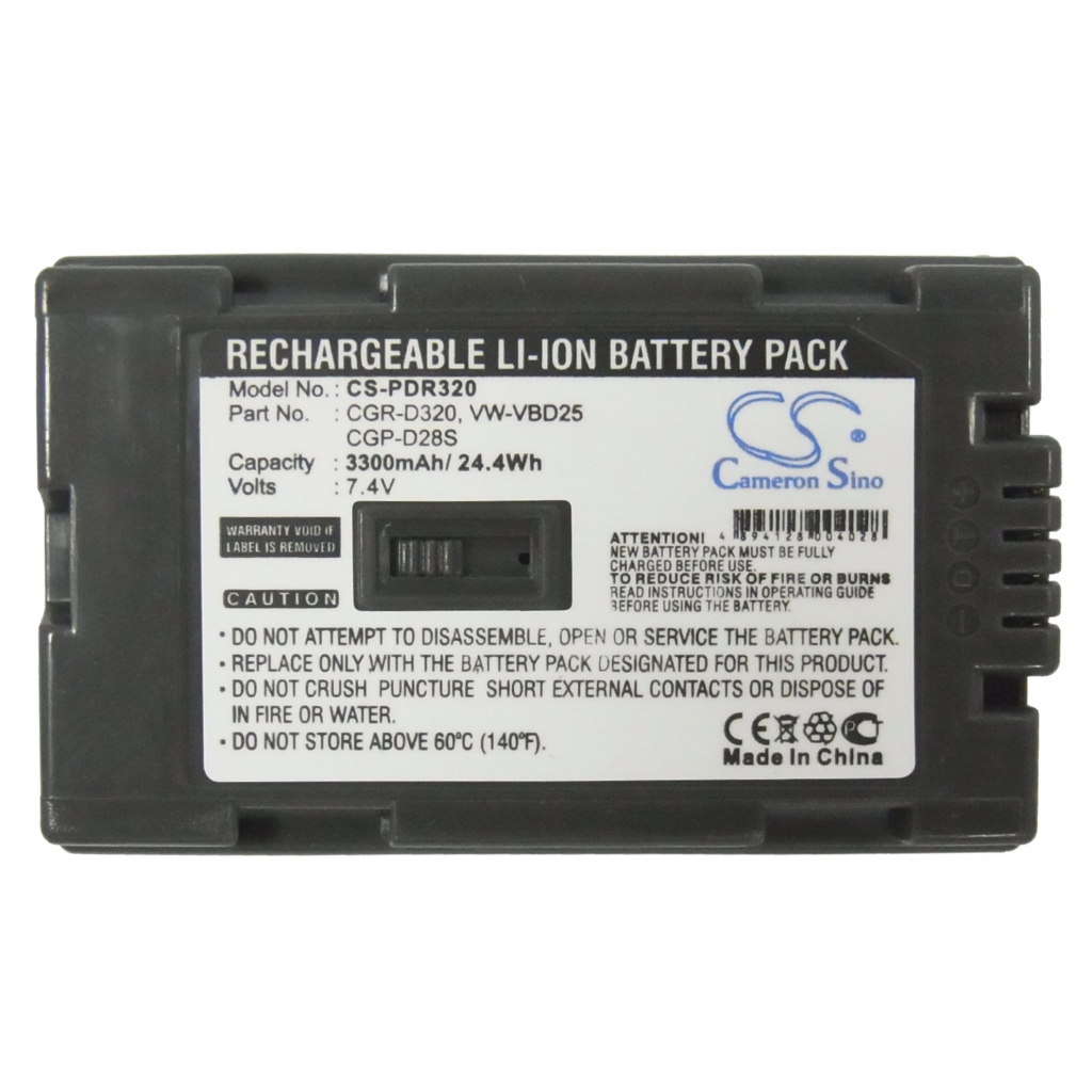 Batterier Ersätter CGR-D320