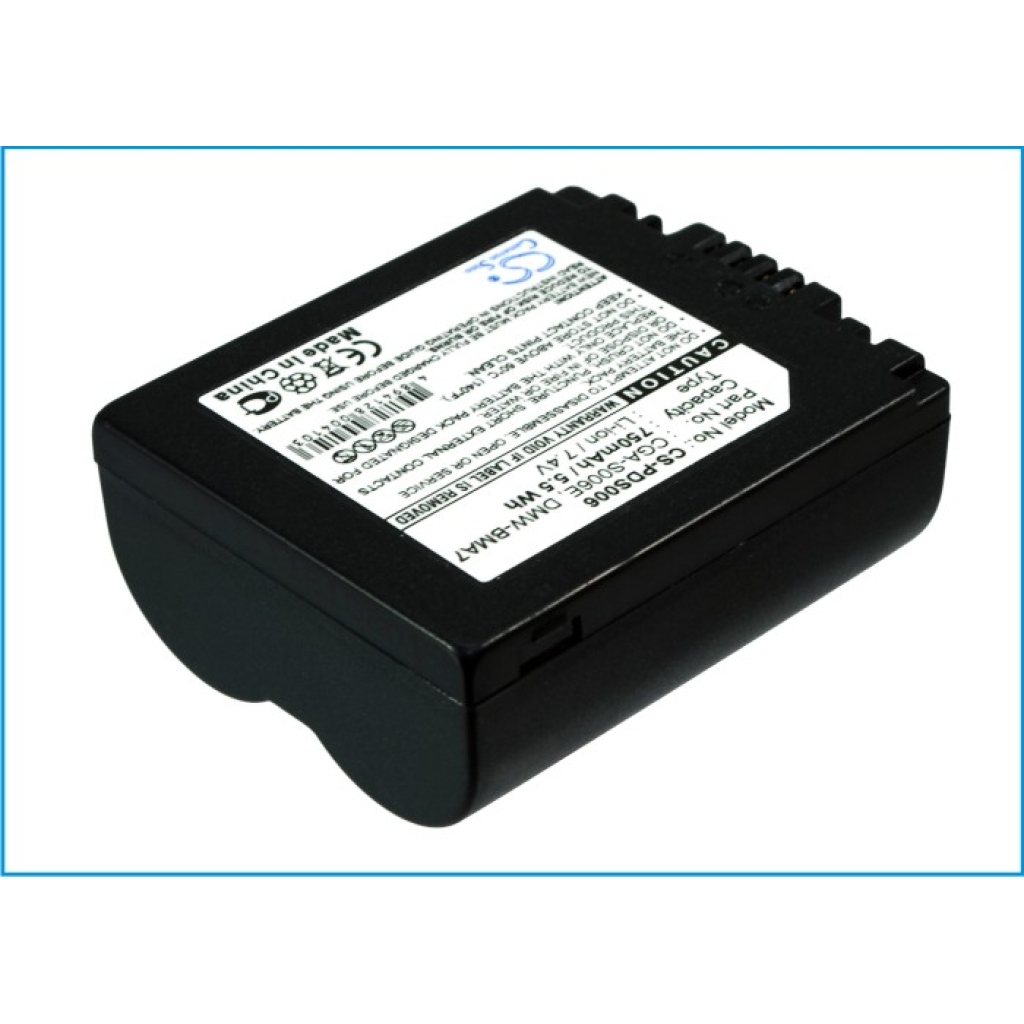Batterier Ersätter Lumix DMC-FZ18EG-K