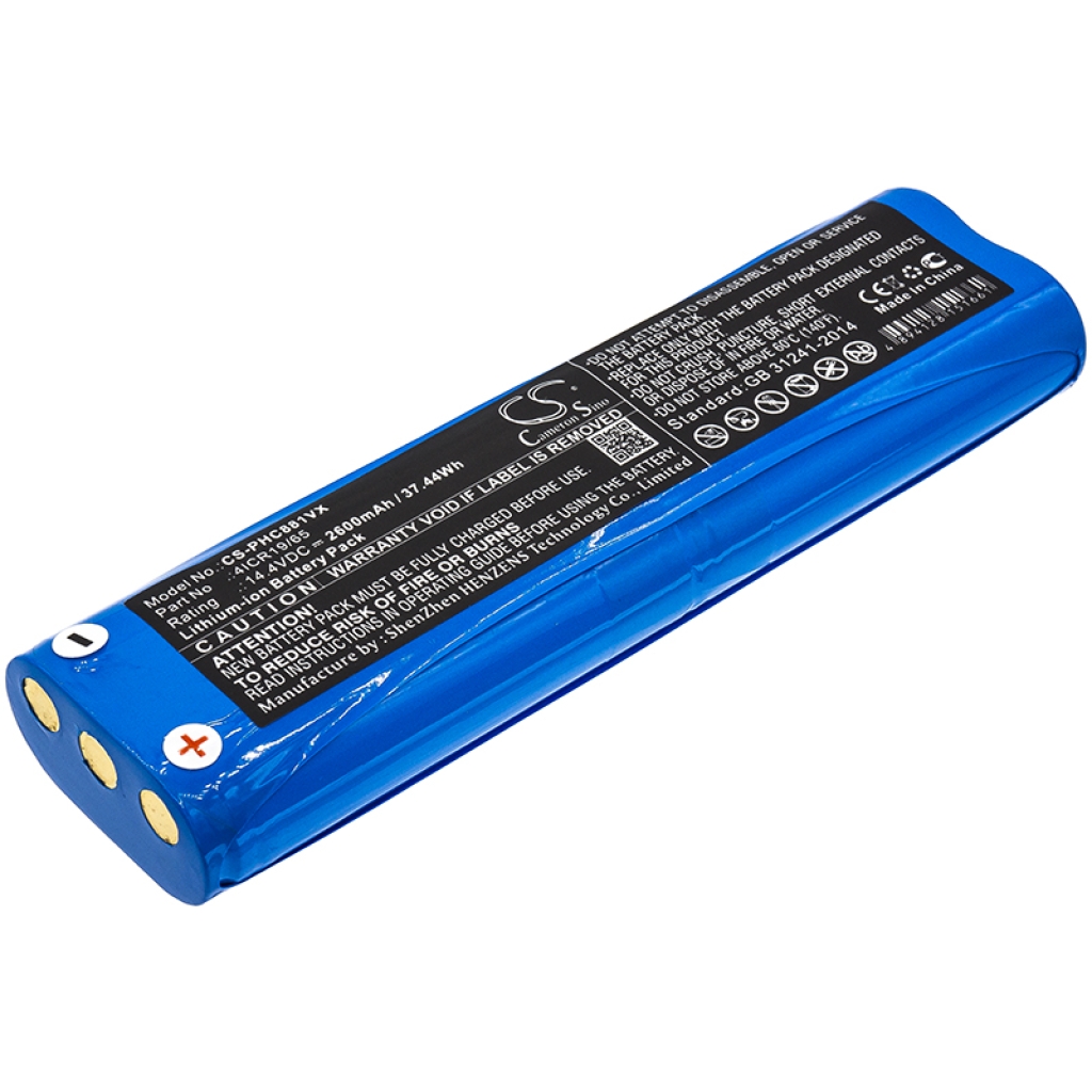 Batterier till dammsugare Philips CS-PHC881VX